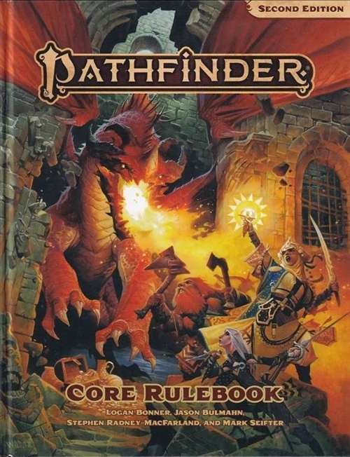 Pathfinder 2nd - Core Rulebook - Hardcover (B Grade) (Grenbrug)